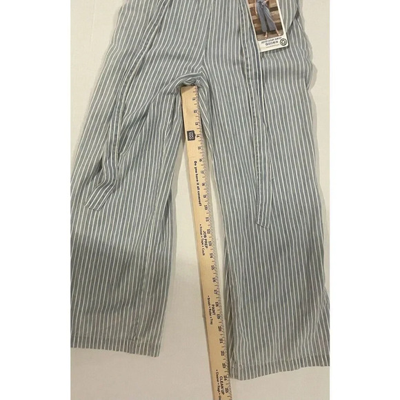 Rewash Belted Denim Jumper Women’s Size Small Blue And White New - Picture 4 of 11
